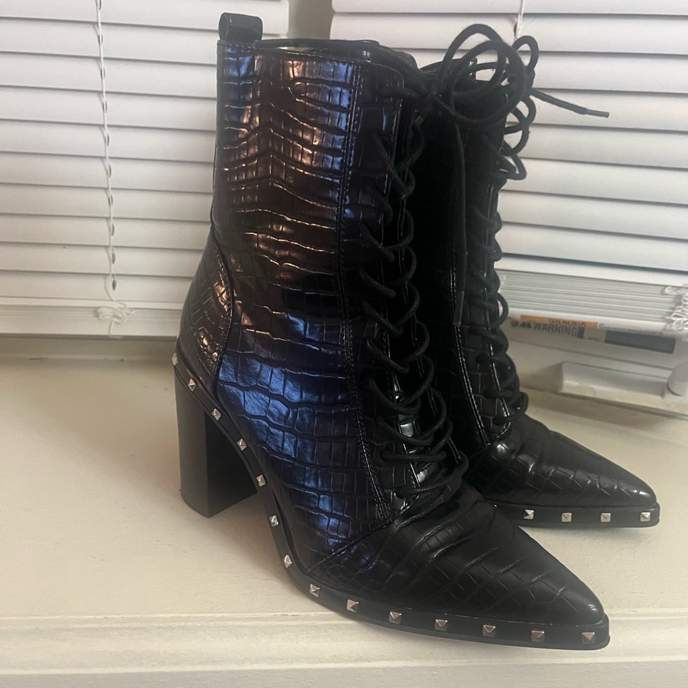 Studded boots by Charles David